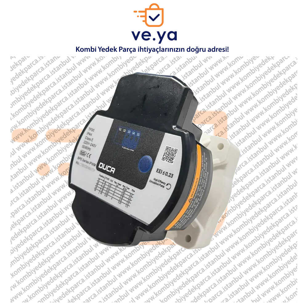 Baykan Güneş Premix Kombi Sirkülasyon Pompa Motoru